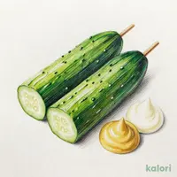 屋台の冷やしきゅうり(2本)