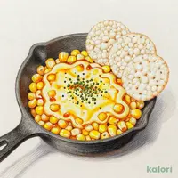 鉄板コーンチーズ