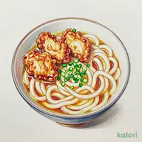 うどんとチキン唐揚げ(一部店舗限定)