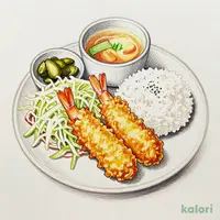 Fried Shrimp Set Meal