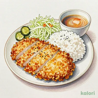 Chicken Katsu Set Meal