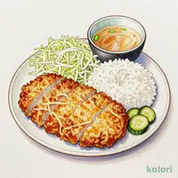 チキンかつ特盛り御膳