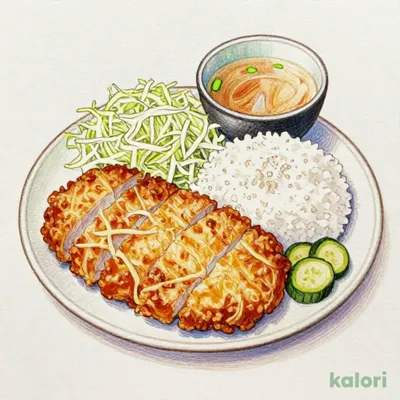 Extra Large Chicken Katsu Set Meal