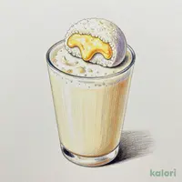 チーズ大福inミルクセーキ