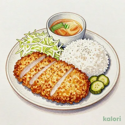 Loin Katsu Set Meal