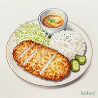 ロースとチキンかつランチ