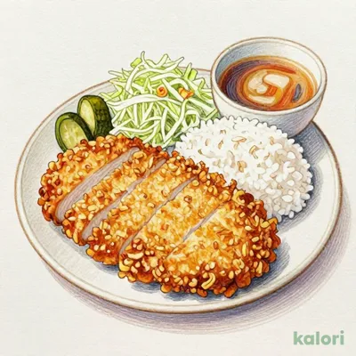Extra Large Loin Katsu Set Meal