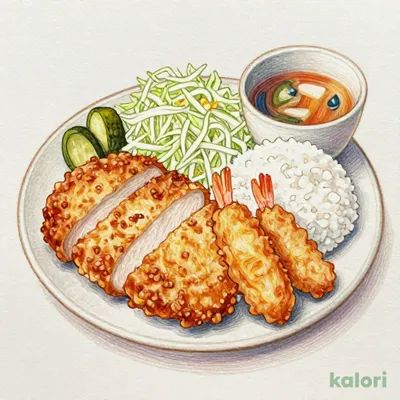 Assorted Pork Cutlet Set Meal