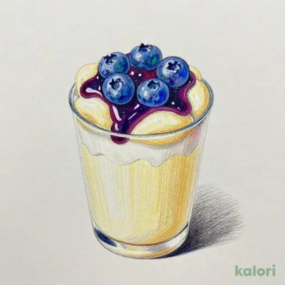 Edible Milkshake, Blueberry