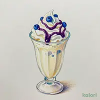 食べるミルクセーキブルーベリー（小）