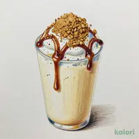 食べるミルクセーキ黒蜜きな粉