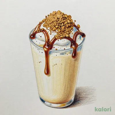 Edible Milkshake, Brown Sugar Syrup & Kinako