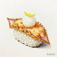 Squid Tempura Nigiri with Yuzu Grated Radish