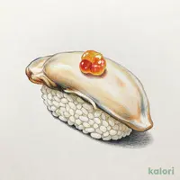 広島県産牡蠣握り （ぽん酢ジュレのせ）