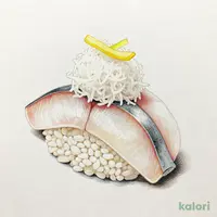 活〆まだい 柚子おろし盛り