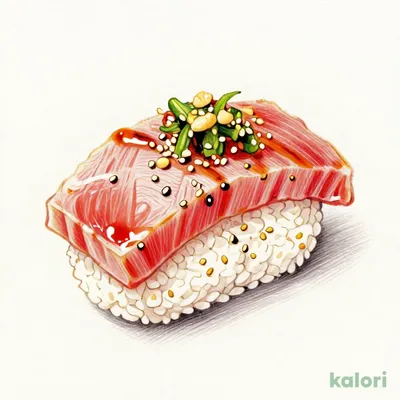 Thick-Cut Flame-Seared Albacore Tuna with Shiso and Garlic