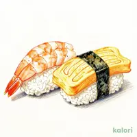 えびたま二種盛り (えび・旨だしたまご)