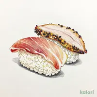 燻製二種盛り （生ハム・合鴨）