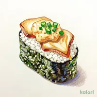 Ankimo with Crab Miso Gunkan