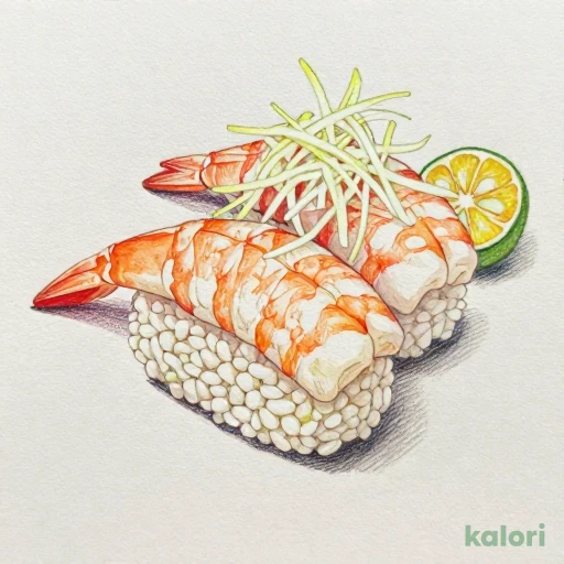Shrimp with Oita Kabosu Citrus Grated Radish 110kcal — What's in