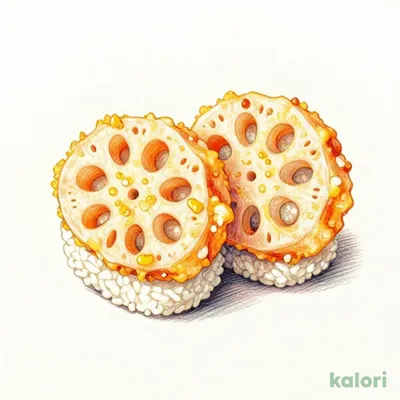 Lotus Root Tempura Nigiri