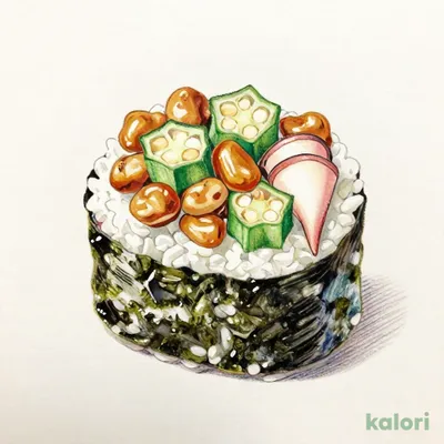 Squid & Okra Natto