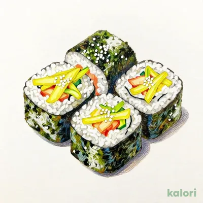 たくあん巻 (ごま入り)