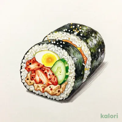 特製キンパ風 ツナキムチ太巻