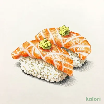 大とろサーモン山わさび