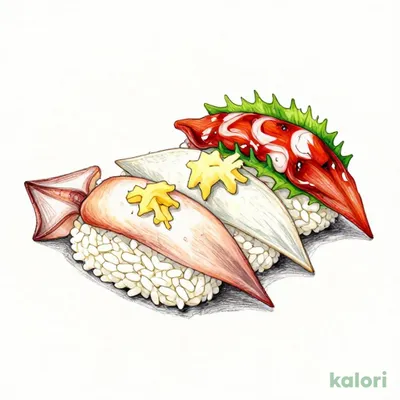 Squid Three-Types Platter (True Squid, Red Squid, Perilla Pickled Red Squid)