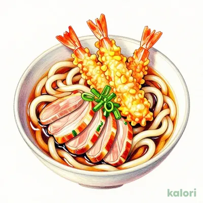 Shrimp Tempura Duck Udon
