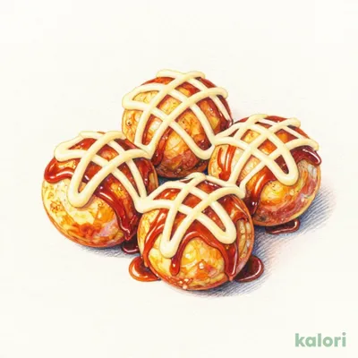 Delicious Takoyaki (3 Pieces)