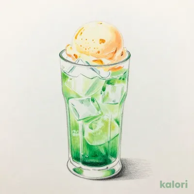 Melon Soda Float