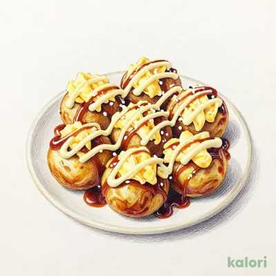 Generous Mayo Takoyaki (6 pieces)