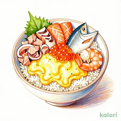 7種の海鮮丼