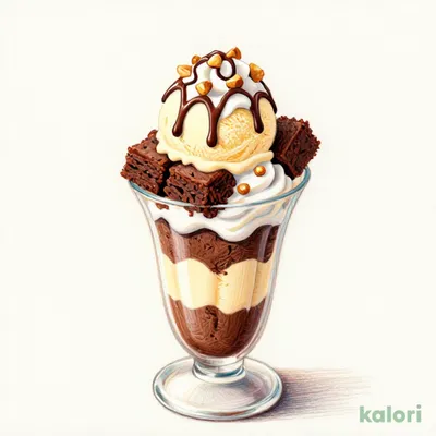 Chocolate and Vanilla Hama Parfait
