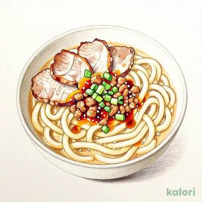 Pork Shabu Sesame Tantan Udon, Large