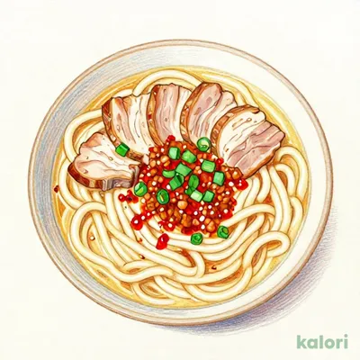 Pork Shabu White Sesame Tantan Udon, Small