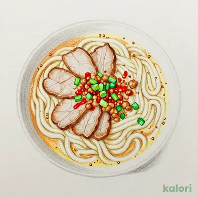 Pork Shabu-Shabu Sesame Tantan Udon, Medium