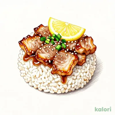 ミニ塩豚丼