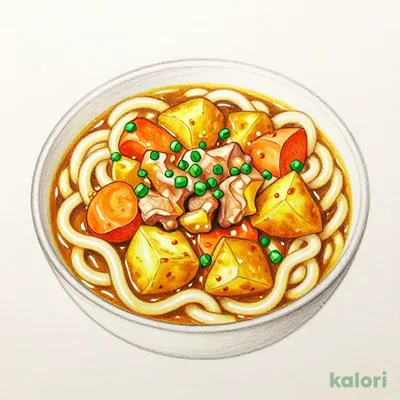 カレーうどん (中)