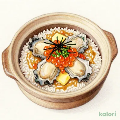 お持ち帰り 広島県産牡蠣といくらの味噌バター釜めし（専用デザート付）