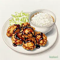 手付け 竜田揚げ黒酢南蛮定食1,139