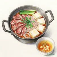 牛すき鍋定食1,133