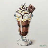 ベルギーチョコパフェ