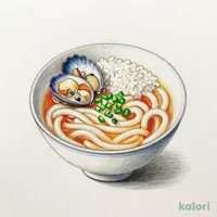 小北海ちらし 温うどんセット