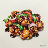 手付け 竜田揚げ黒酢南蛮定食1,143