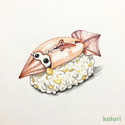Kids' Squid Sushi