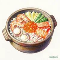 お持ち帰り 海鮮五目といくら釜めし（専用デザート付）