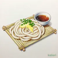 ざるうどん並（冷）